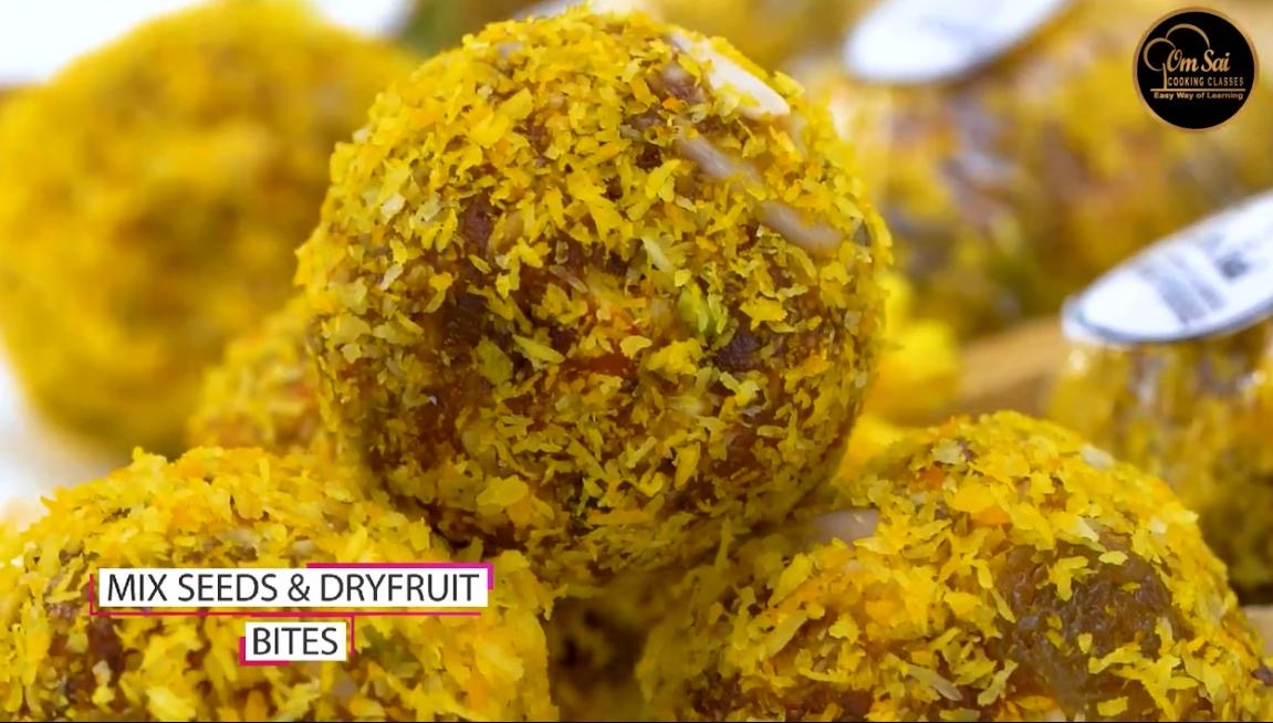 Mixed Seeds and Dry Fruits Bites