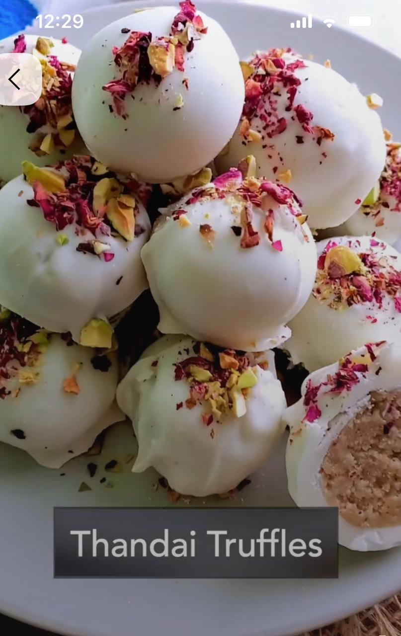 Premium Thandai Truffle Box